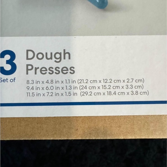 Simply essential set of three dough presses - Picture 2 of 3